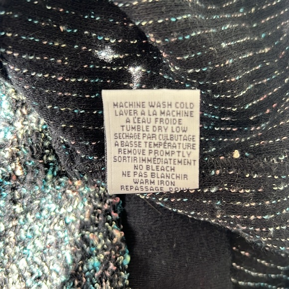 Cooperative Rainbow Sequins Sweater Top Crewneck Women’s Size Small - Picture 6 of 6